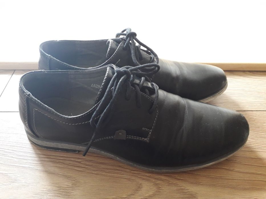 Buty eleganckie czarne 40 wizytowe Haver