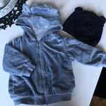 Bluza mis niebieski + czapka granatowa mis