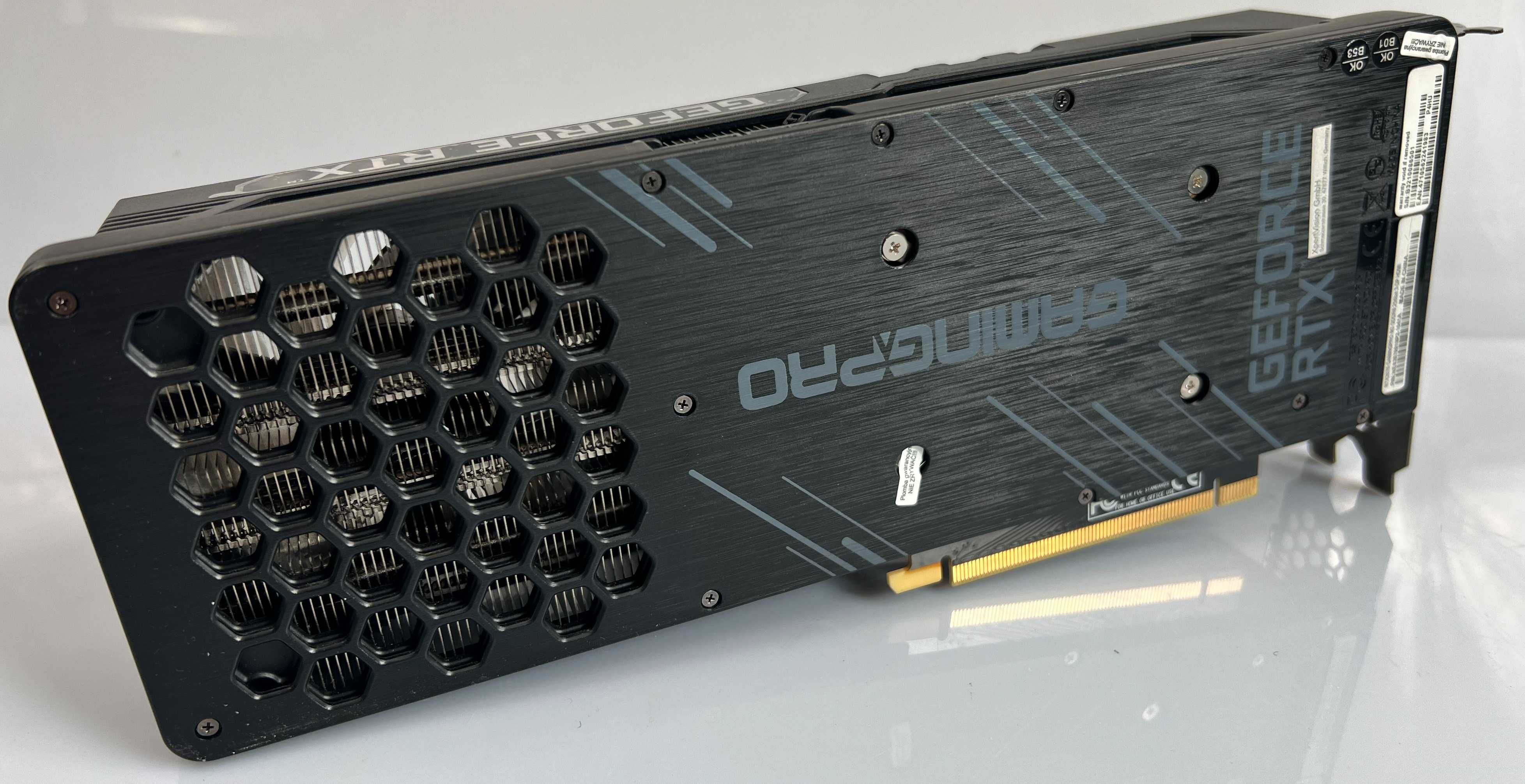Karta graficzna Palit RTX 3070 Ti Gaming PRO 8GB GDDR6X GW 12M LED RGB