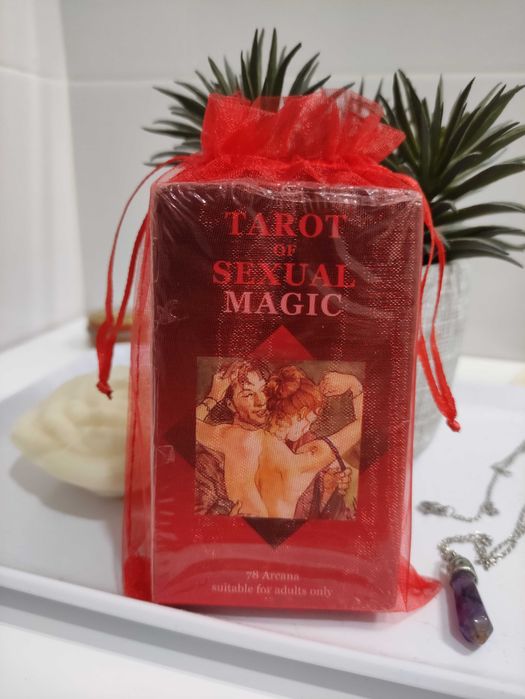 Tarot erótico "Tarot of Sexual Magic" novo | envio inc.