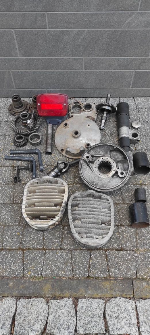 Zbiorniki paliwa Ural Dniepr dyfer, kardan k55 Komar Jawa iż49