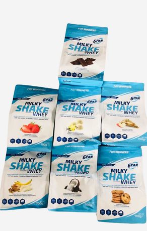 6PAK Nutrition Milky Shake Whey (71% Wpc) 700 g