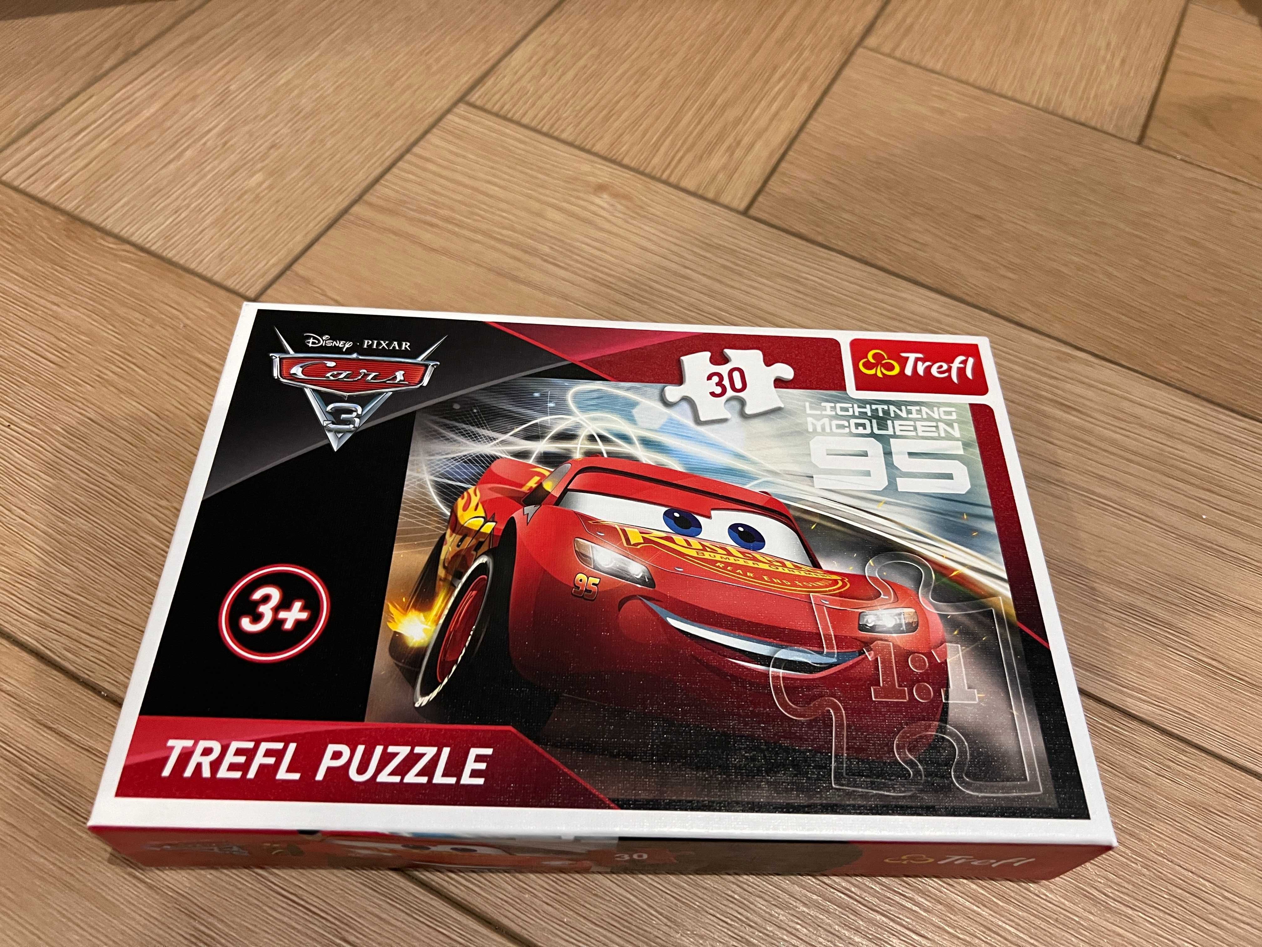 Nowe Trefl Puzzle 30 Zygzak McQueen Cars 3 18215