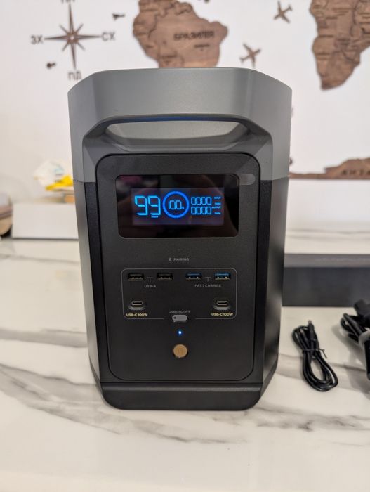 Зарядна станція EcoFlow DELTA 2 / 1800 Вт / 1024 Вт⋅год