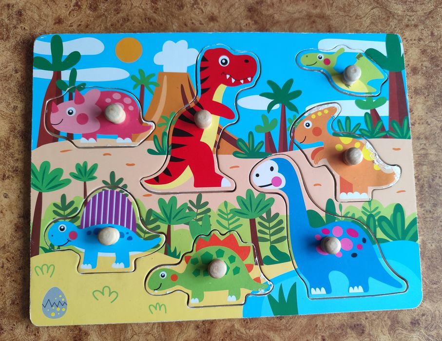 Дерев'яний сортер пазли звірочепи