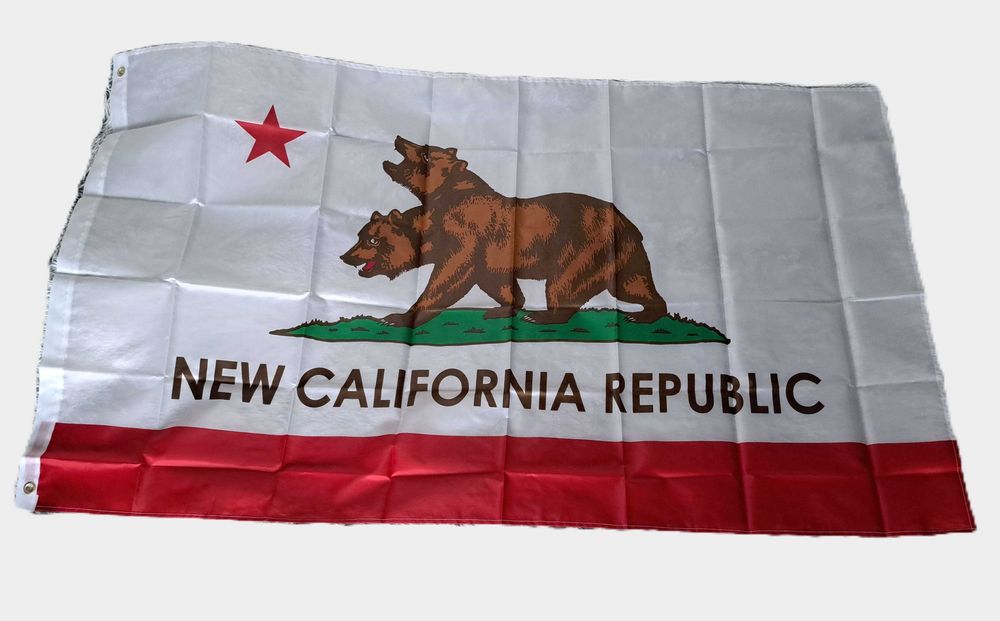 Fallout New California Republic Flaga Banner 90x150 cm NCR
