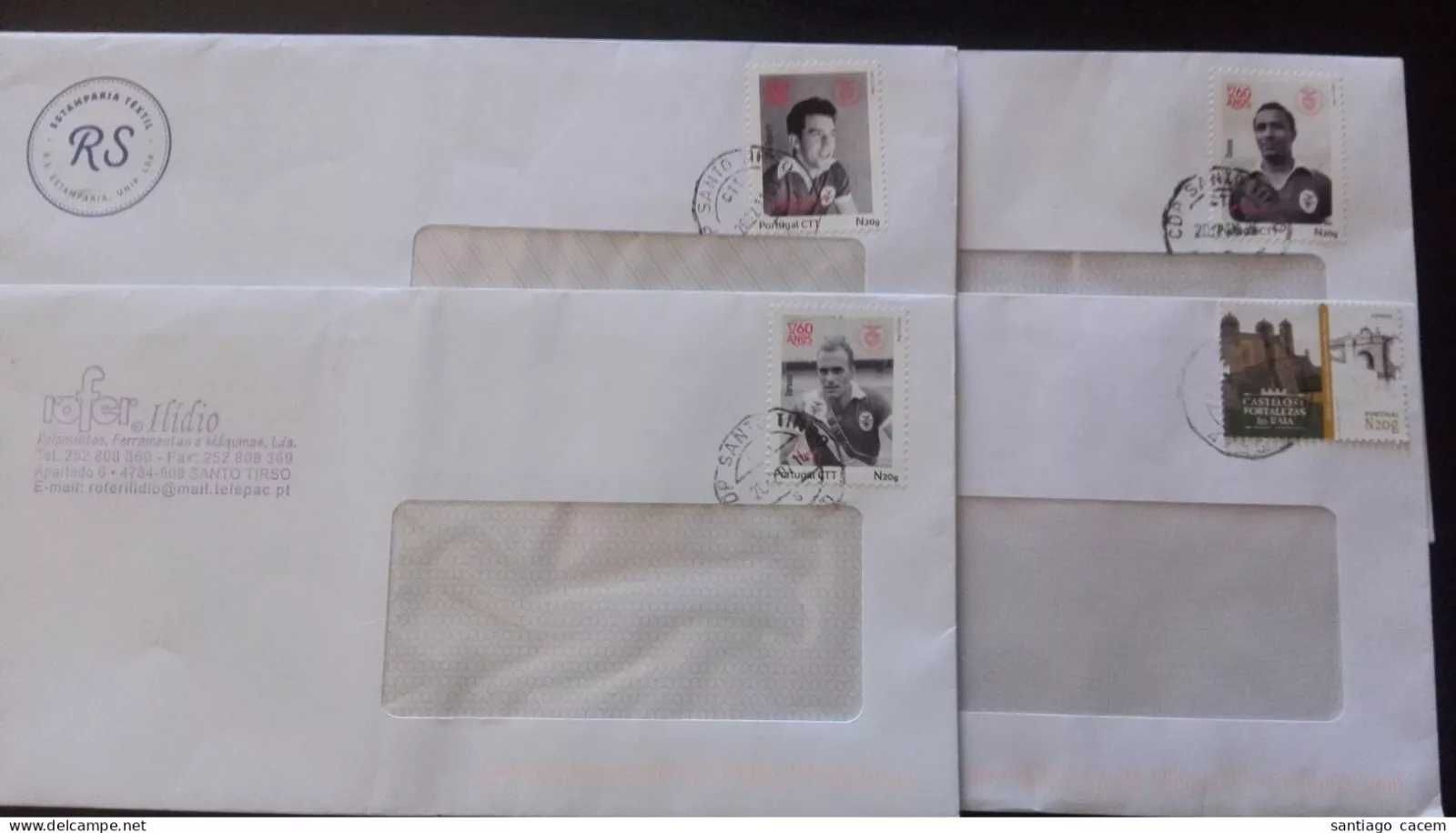 Cartas Portugal modernas Circuladas