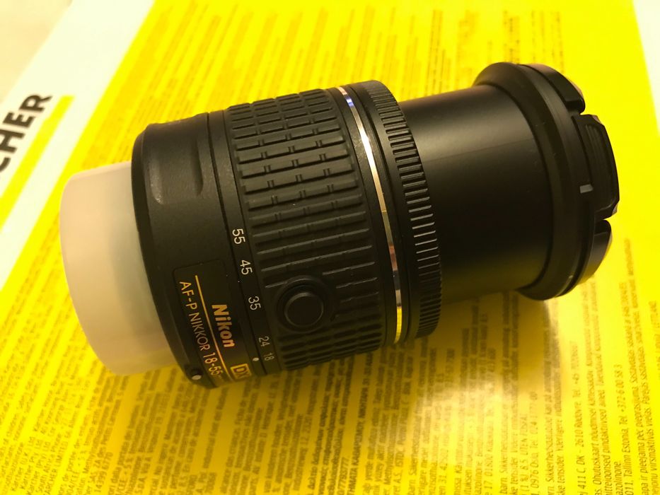 Obiektyw Nikon AF-P Nikkor 18-55 DX, VR stan praktycznie nowy