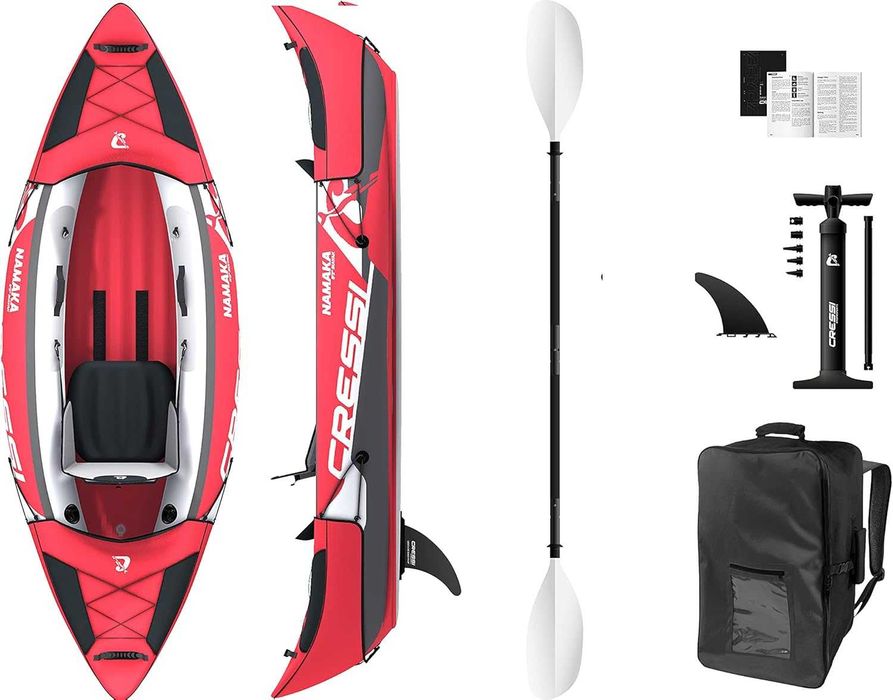 Cressi Namaka Single Set 8'2'' 1-os. Pompowany kajak z trzema komorami