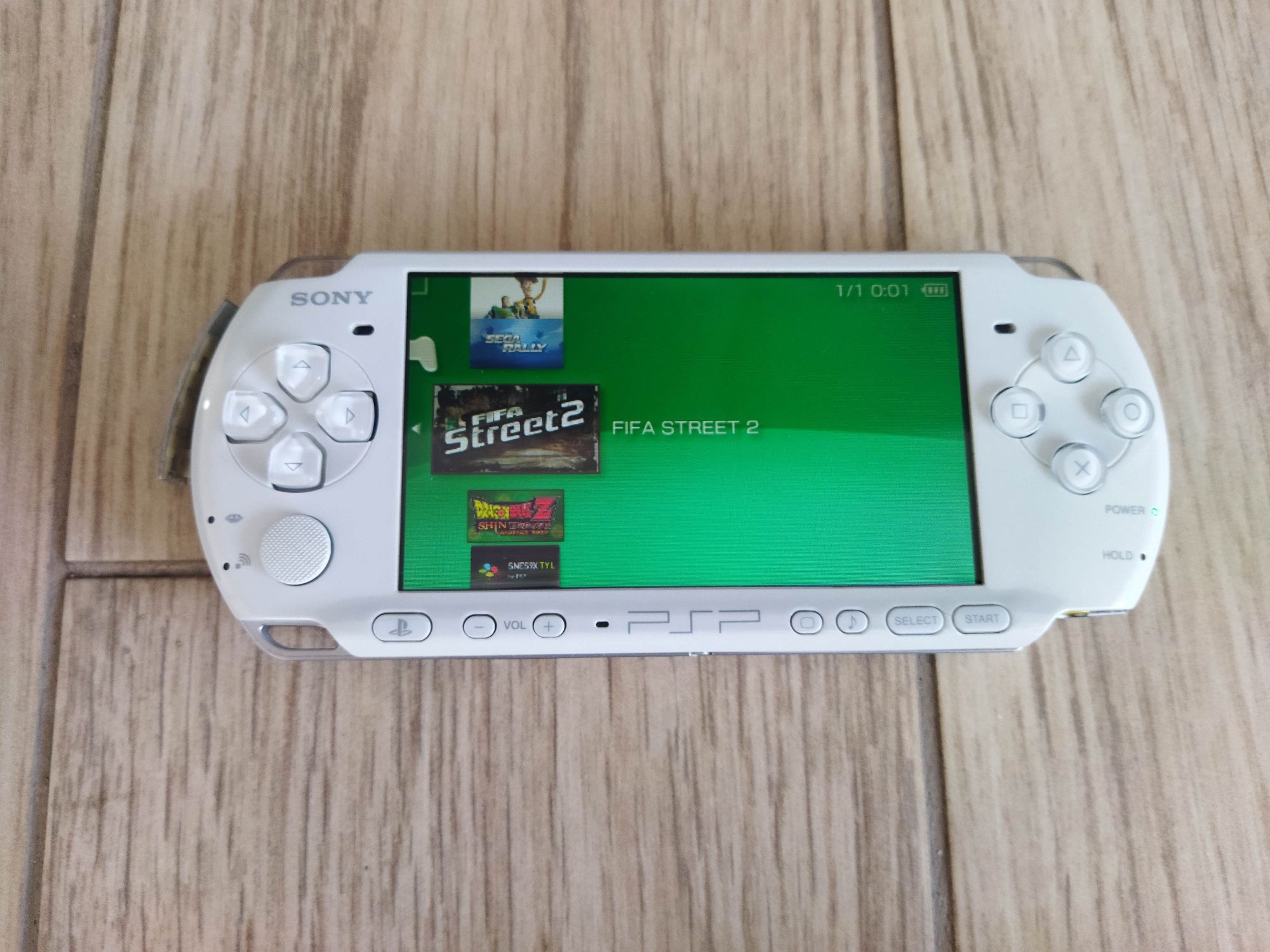 Consola original Sony PSP versão branca white desbloqueada+ acessórios