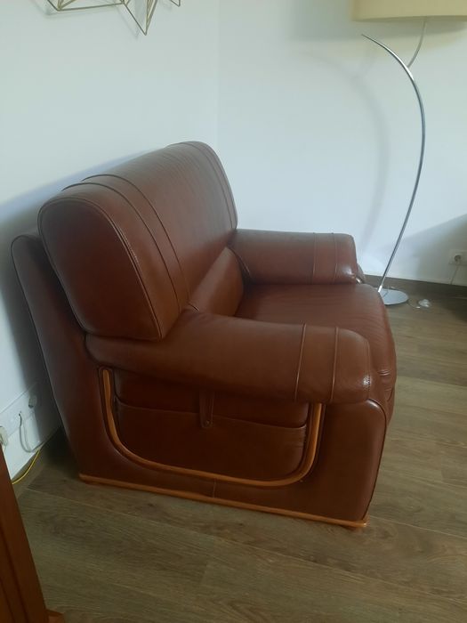 Sofá, cadeirão, maple