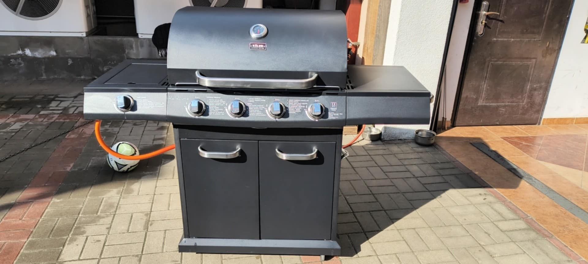 Grill Gazowy Koler Relish v4 5 palników 17,2kW black