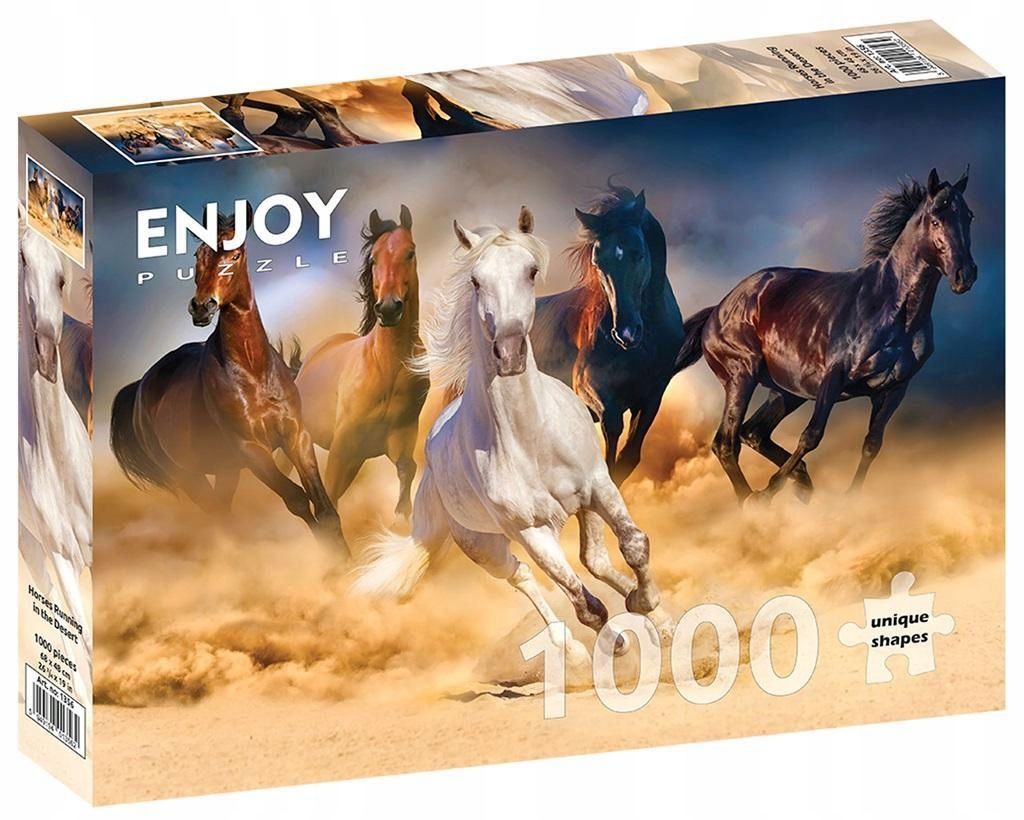 Puzzle 1000 Dzikie Konie Na Pustyni, G3