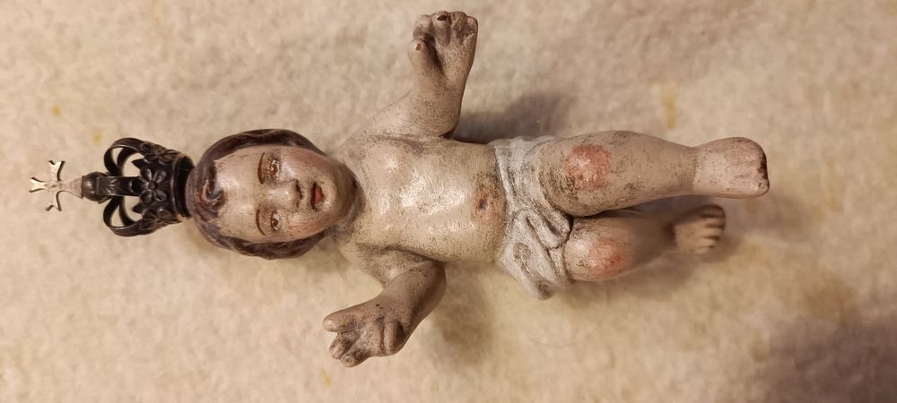 Antigo Santo António dos Pães, escultura em Madeira - Séc XIX