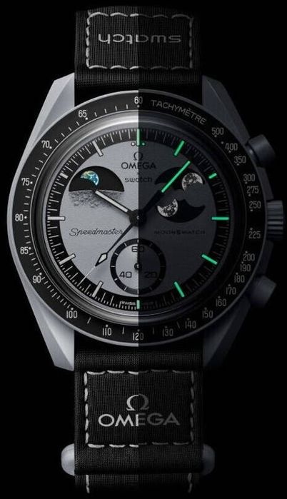 Наручний годинник Swatch x Omega Bioceramic MoonSwatch Collection "Mis