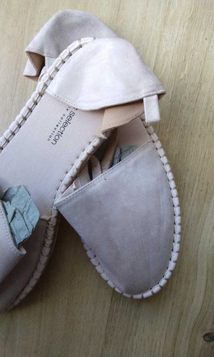 Różowe espadryle damskie