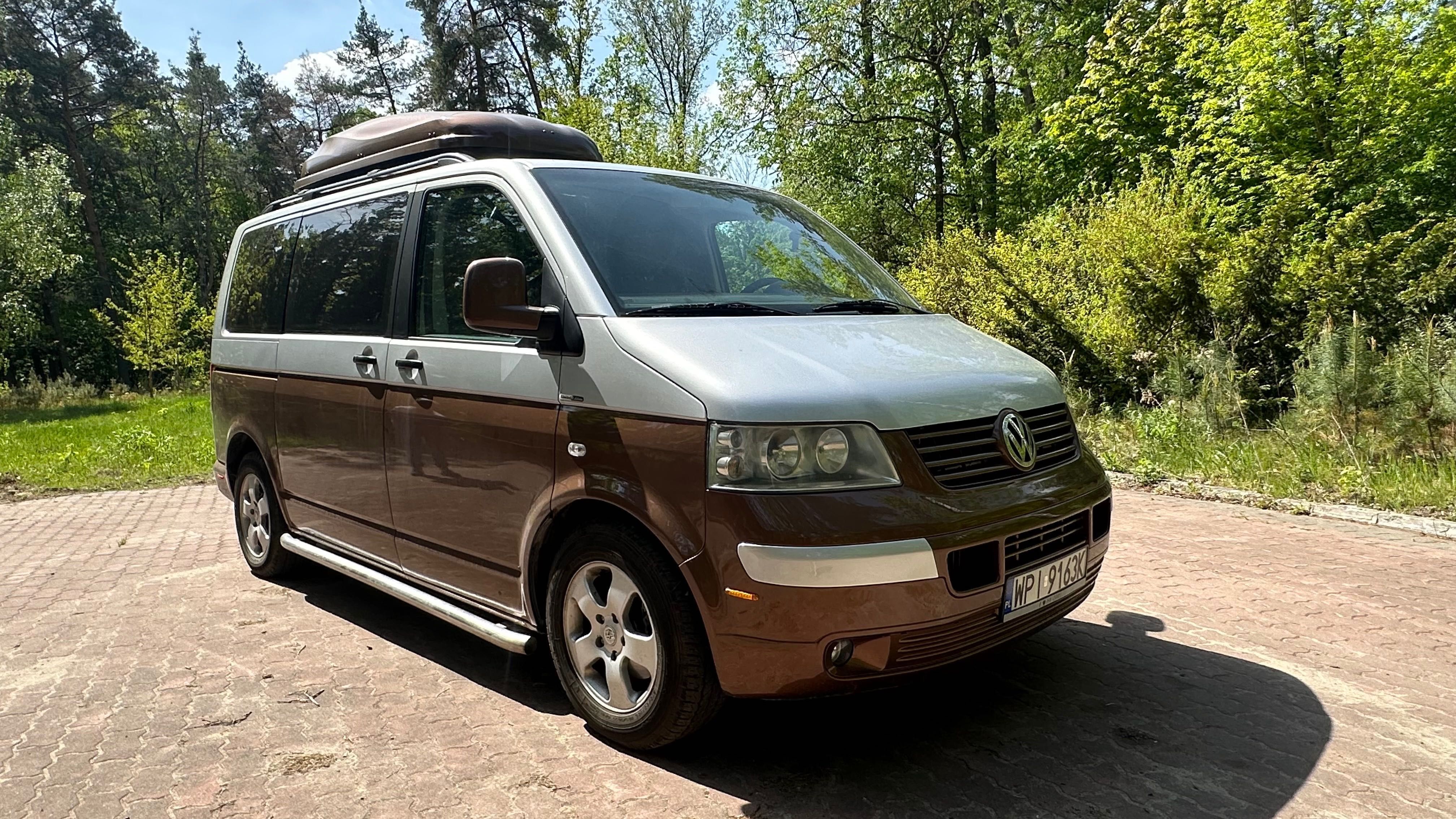 VW VOLKSWAGEN T5 - Bus - KAMPER - Doinwestowany - 2004r - 1.9 TDI