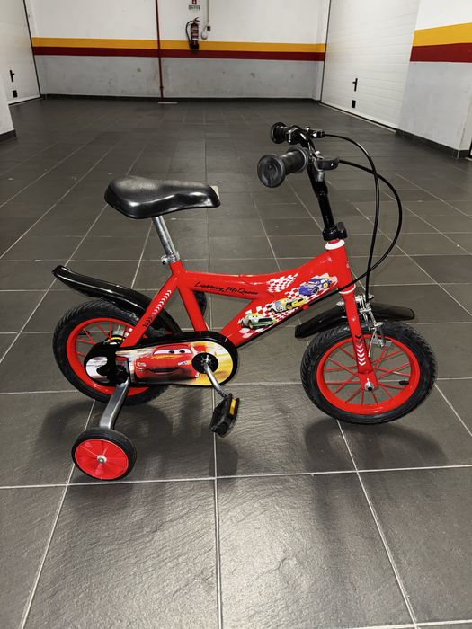 Bicicleta criança Faisca Maqueen