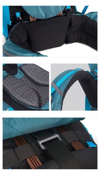 Трекінговий рюкзак Naturehike Hiking 55L зелений