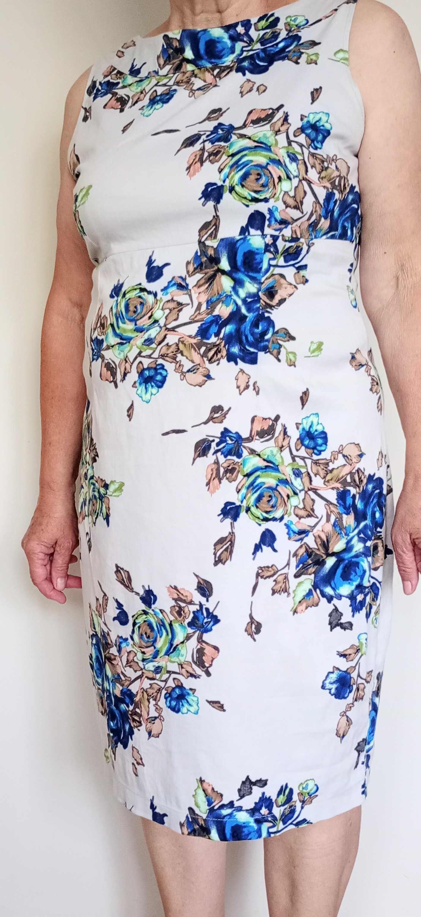 Letnia sukienka w kwiaty
