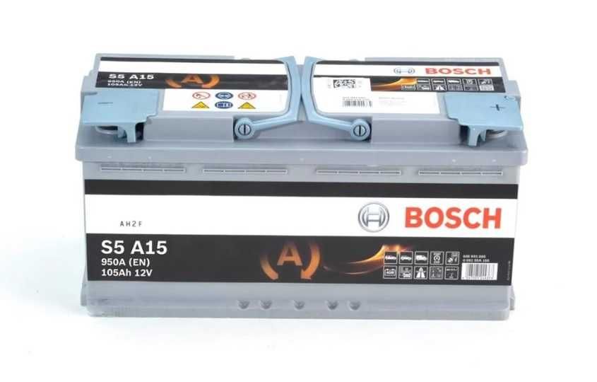 Аккумулятор Bosch 105 Ah AGM (гелиевый) для резервного питания