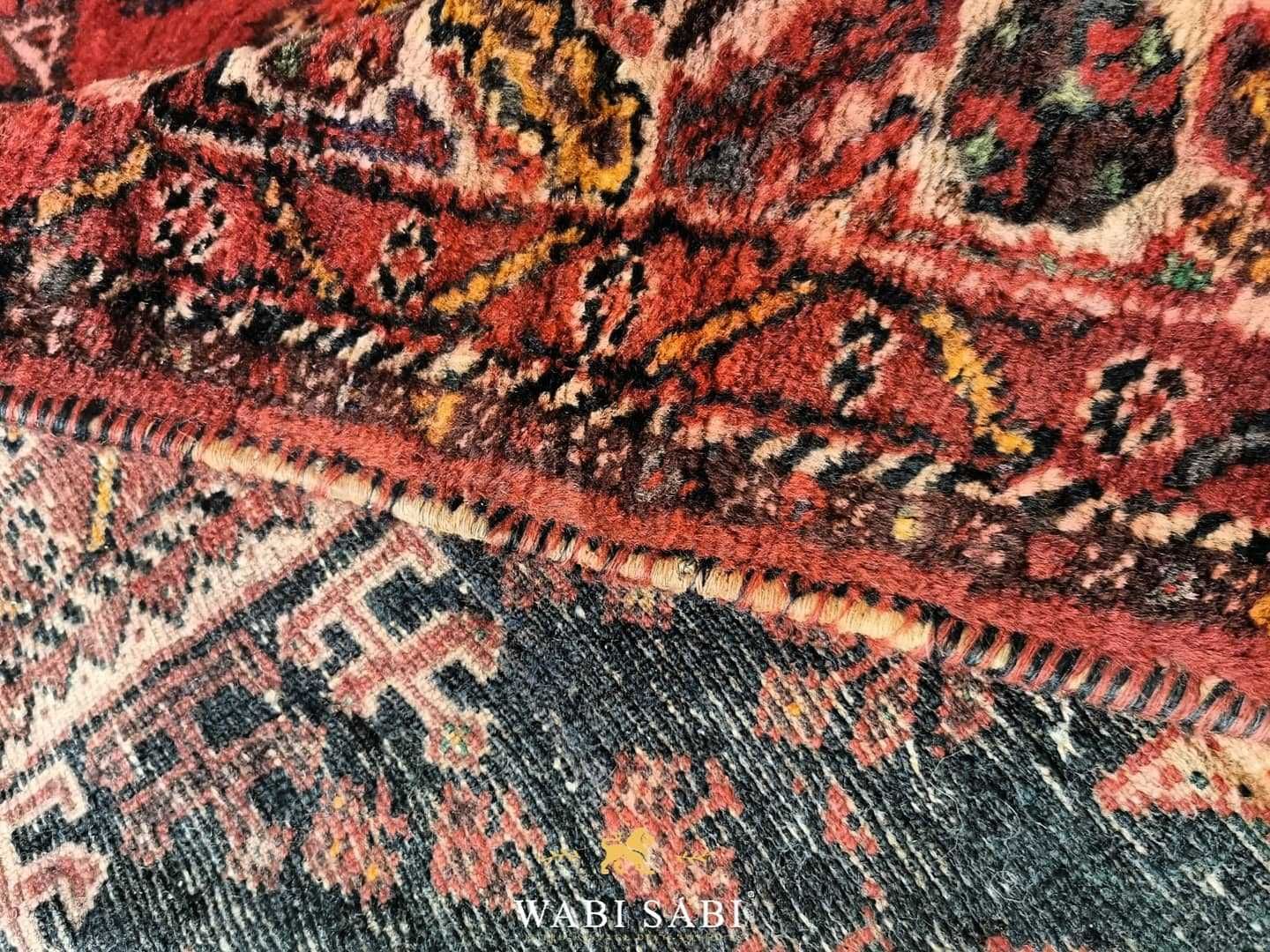 Grande Vintage Carpet ou tapete Persa de Oadrão Raro