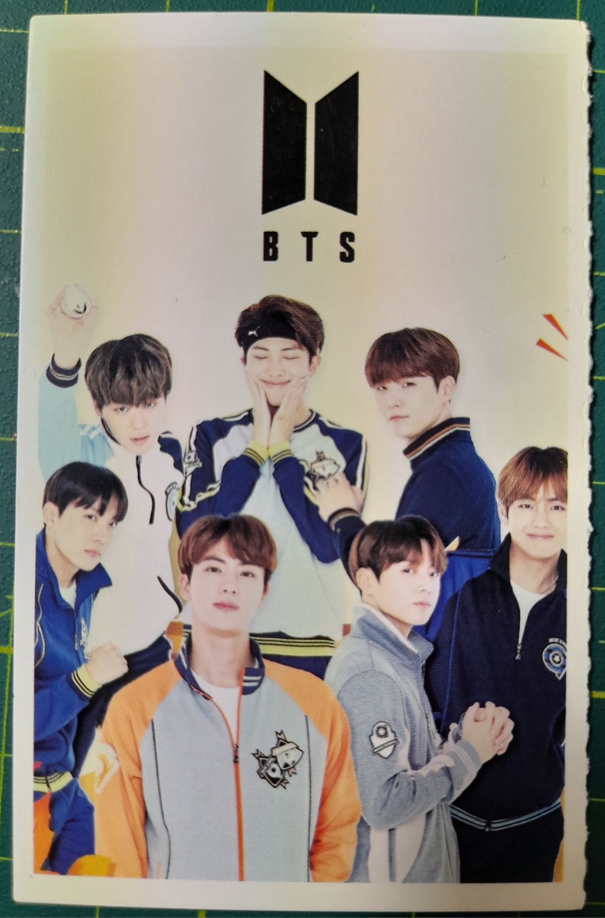 Post card BTS. Пост карти БТС