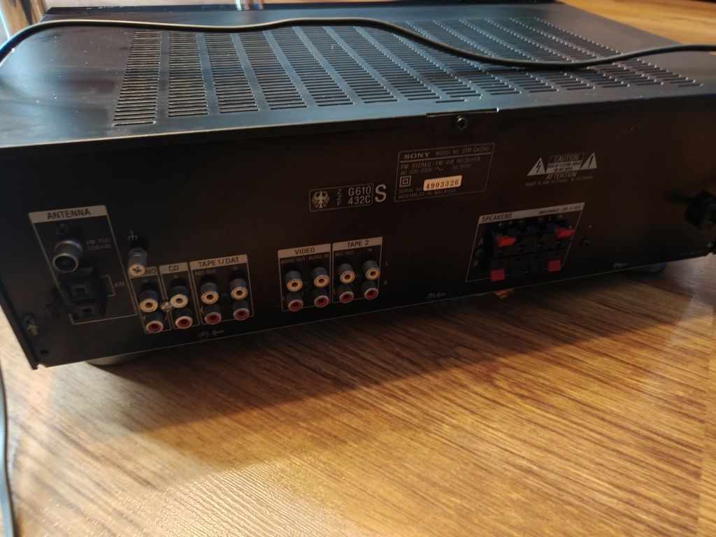 Amplituner Sony STR-GX290 czarny. Sprawny.