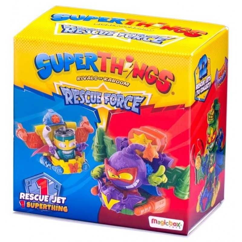 Box 12 szt SuperZings Things Seria 10 pojazd Jet+ 12 figurek+ GRATIS