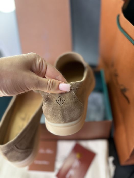 Loro piana лорікі лофери замшеві балетки італійська замша ручна робота