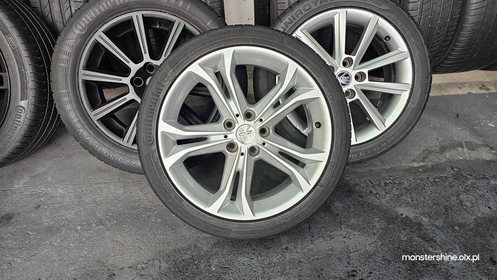 Alufelgi OZ / BMW 5x112/18 opony letnie Continental 225/40/18-zamiana