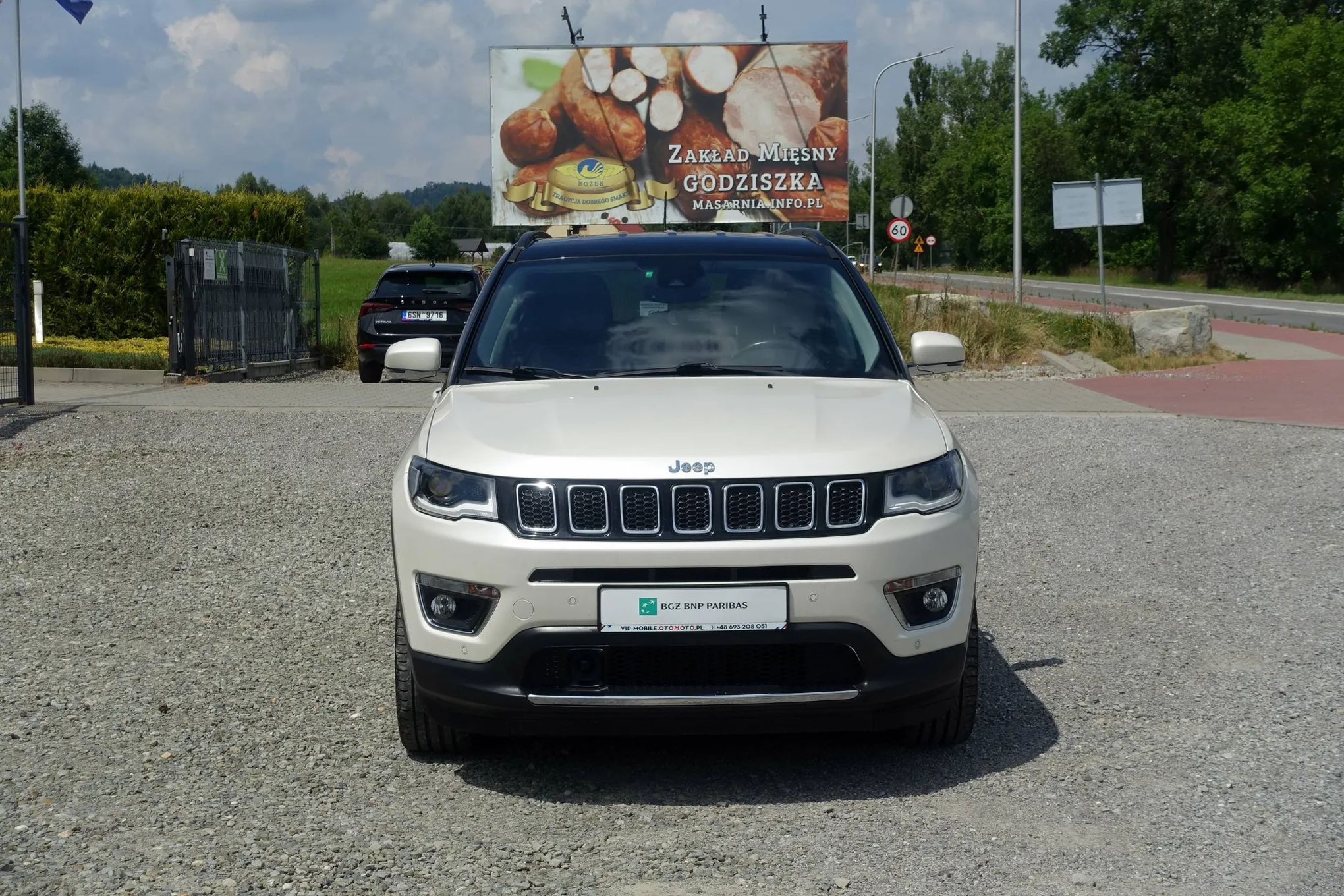Jeep Compass 2.0Multijet 140KM Limited 4x4 4WD Automat Tablet Android Biała perła