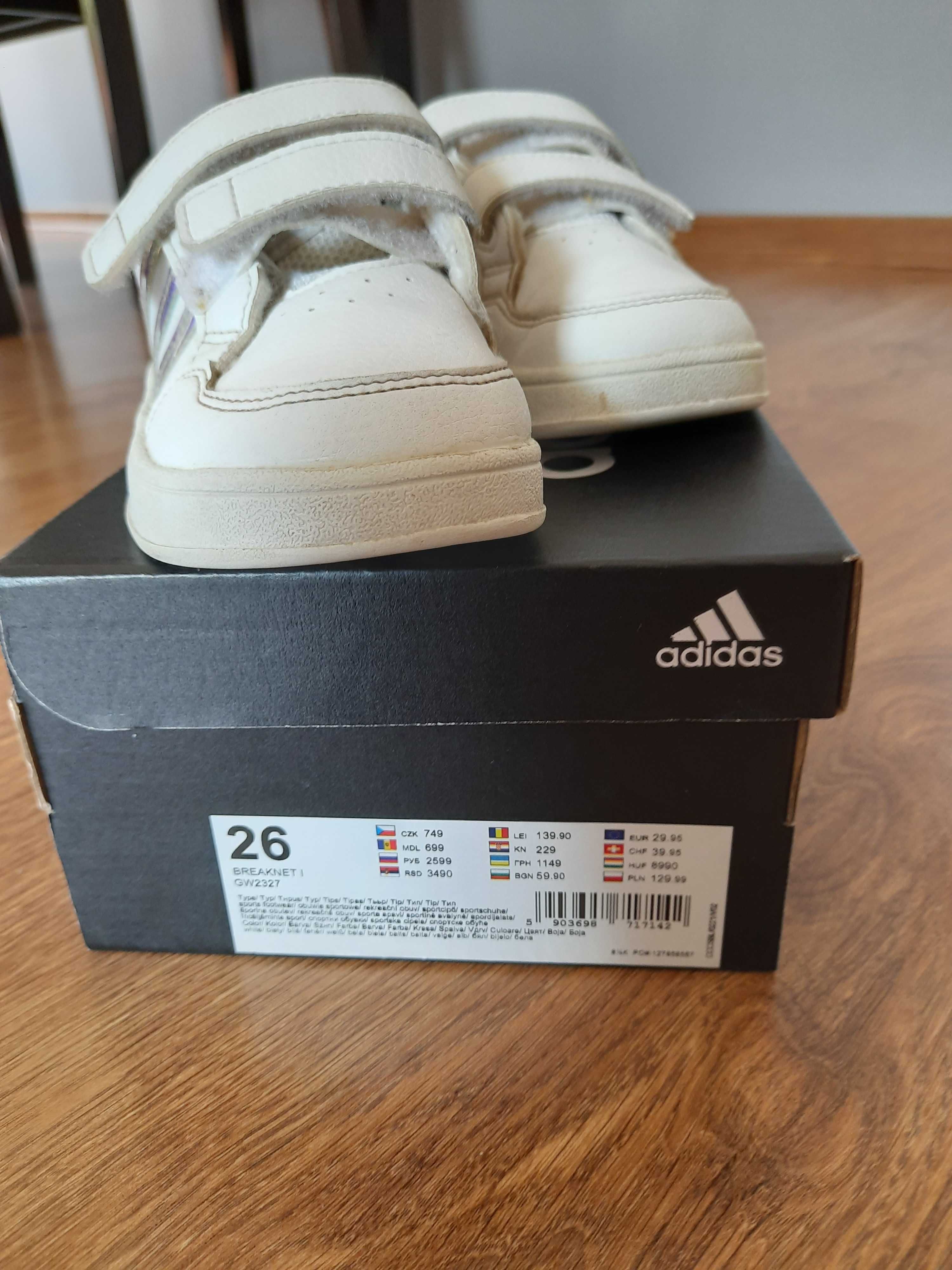 buty dziecięce (dziewczęce) rozm. 26 Adidas