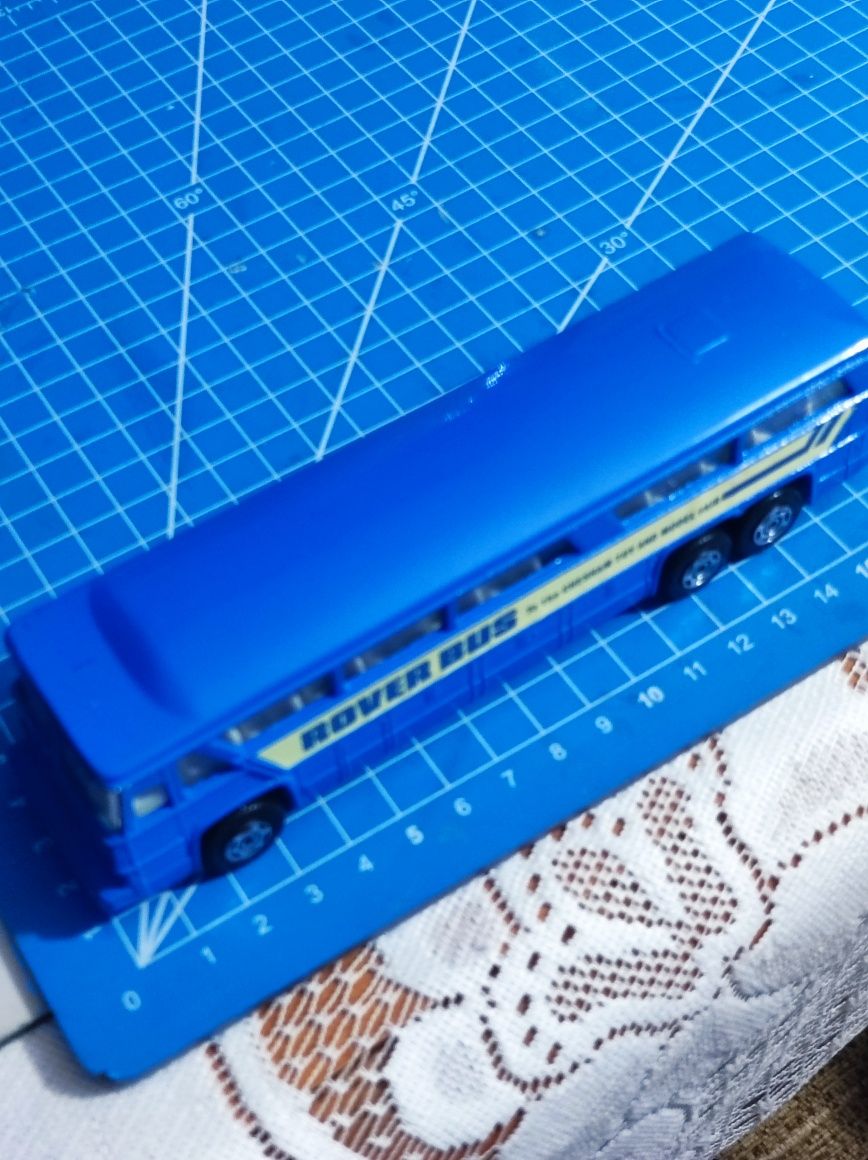 Model Corgi Rover Bus