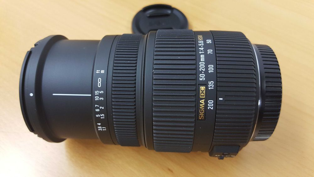 Obiektyw Sigma AF 50-200mm f4.-5.6 DC do Nikon