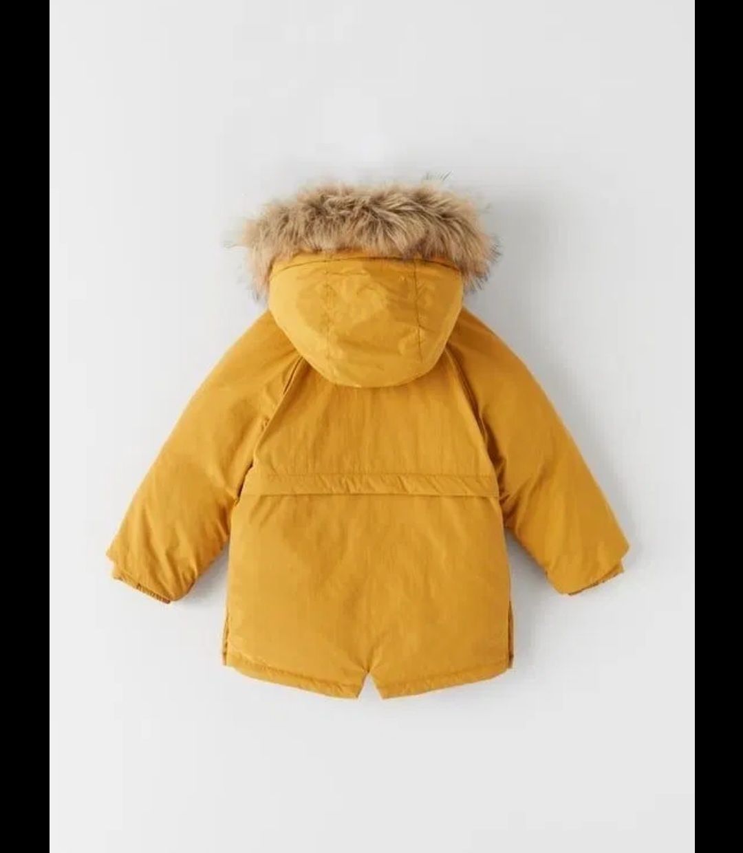 Зимовий дитячий пуховик курточка куртка zara 3-4 роки комплект