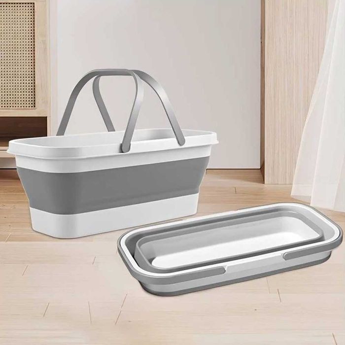 Новое силиконовое ведро для уборки