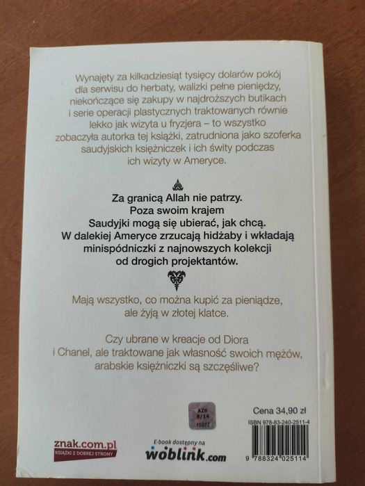 Woziłam arabskie księżniczki Jayne Amelia Larson