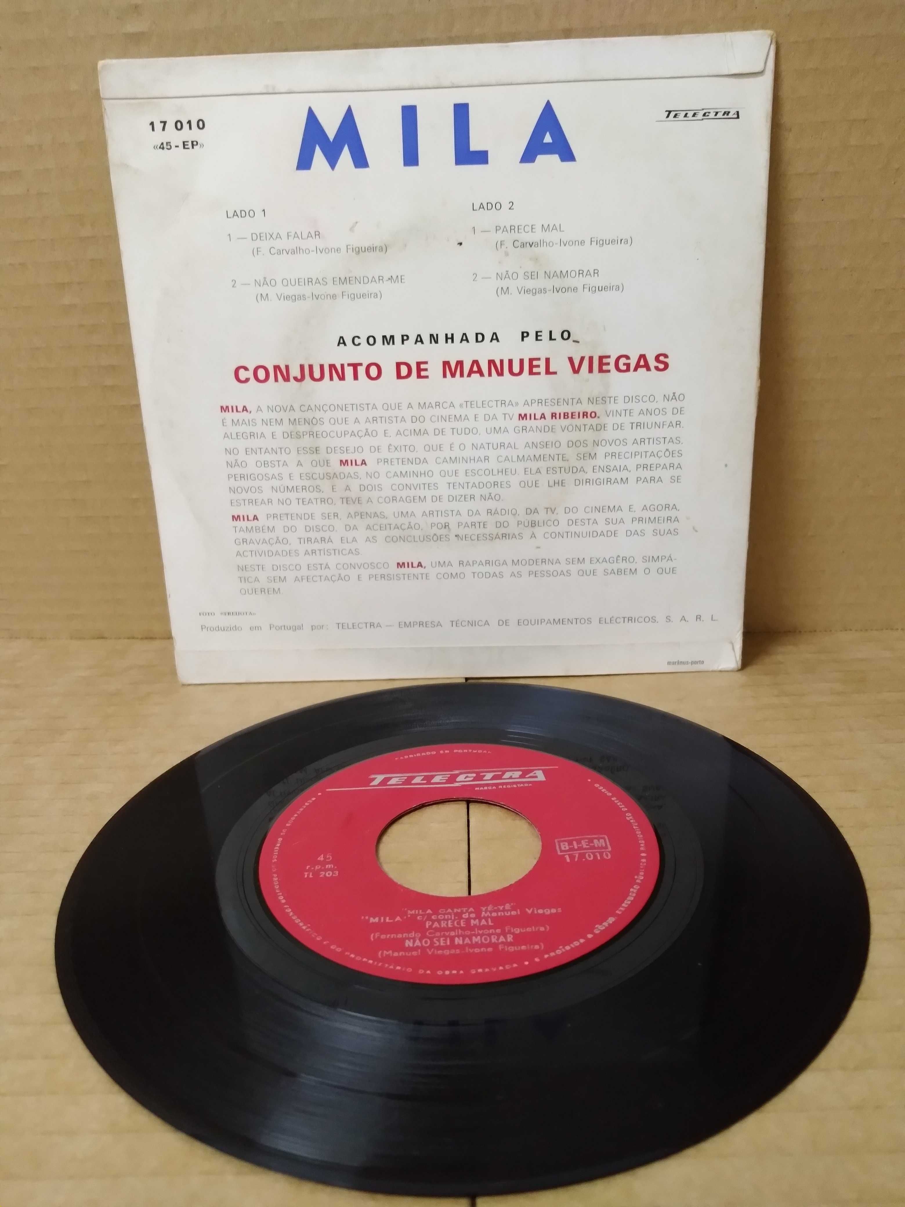 EP - MILA - Canta Yé-Yé (1967)