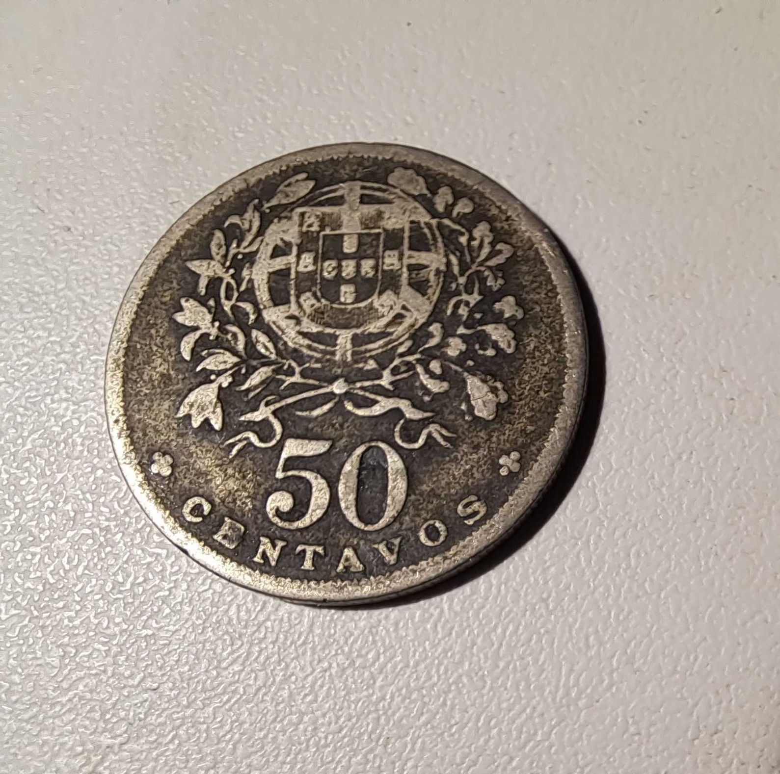 Moeda de 50 centavos de 1935