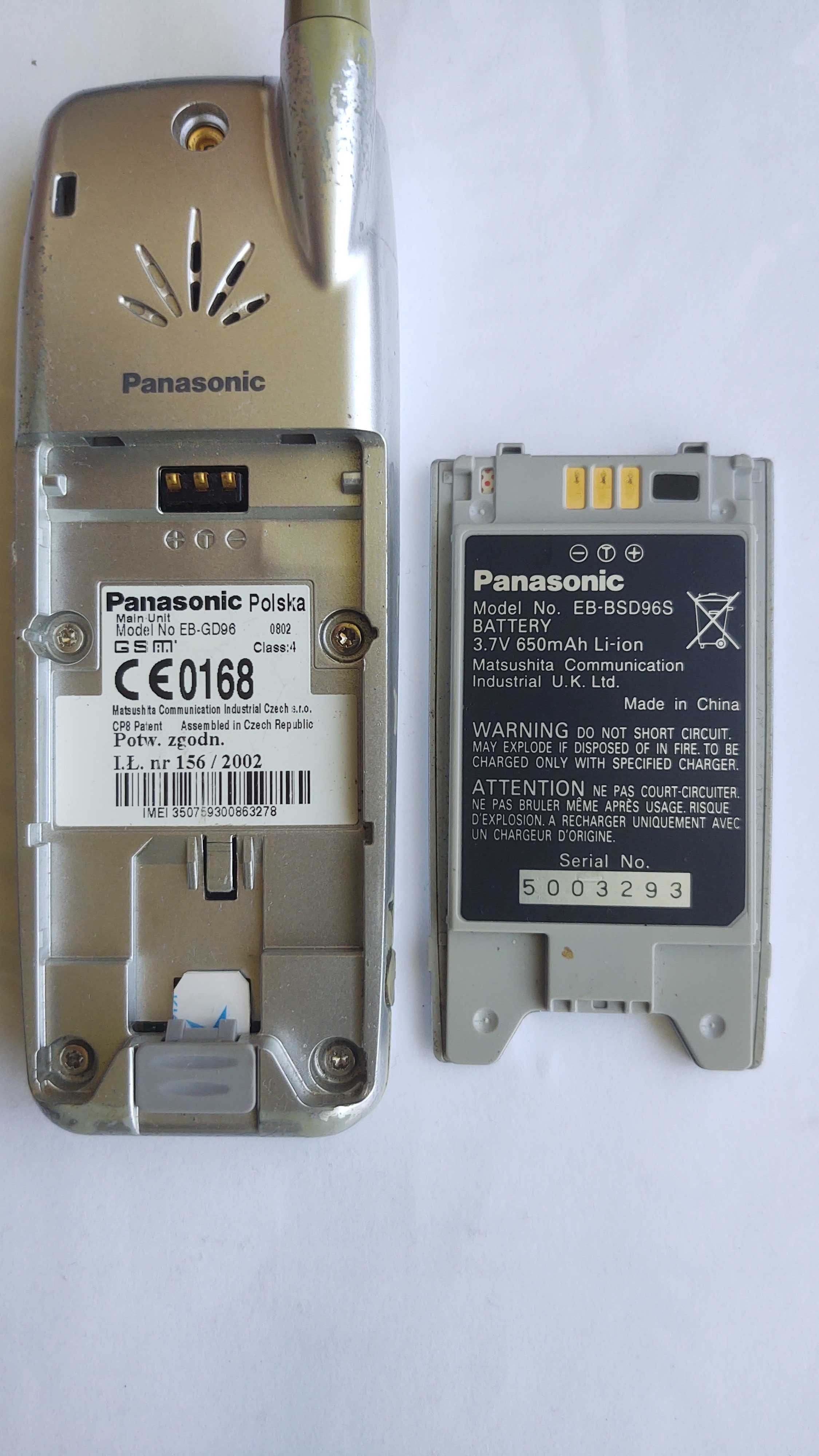 Panasonic телефон EB-GD96 GPRS