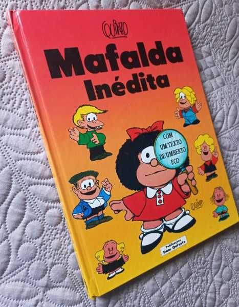 Mafalda Inédita - Quino (Edição Dom Quixote, Capa dura)