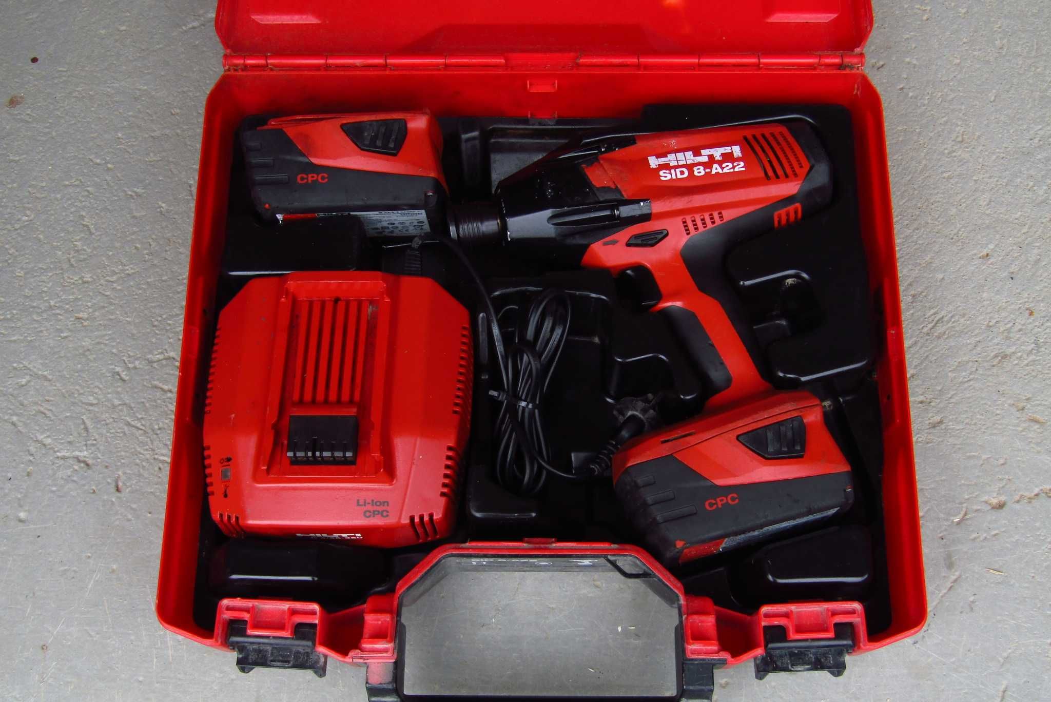 HILTI zakrętarka udarowa SID 8-A22    UDAROWA SZEŚCIOKĄTNA