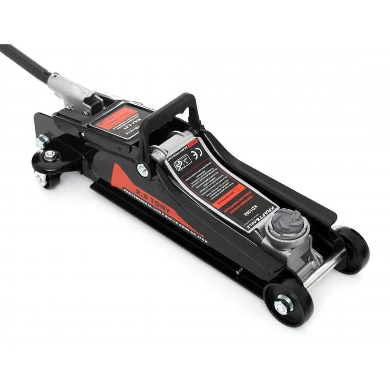 KRAFT&DELE Podnośnik Samochodowy Żaba Lewarek 2,5t Niski 2500kg KD1362
