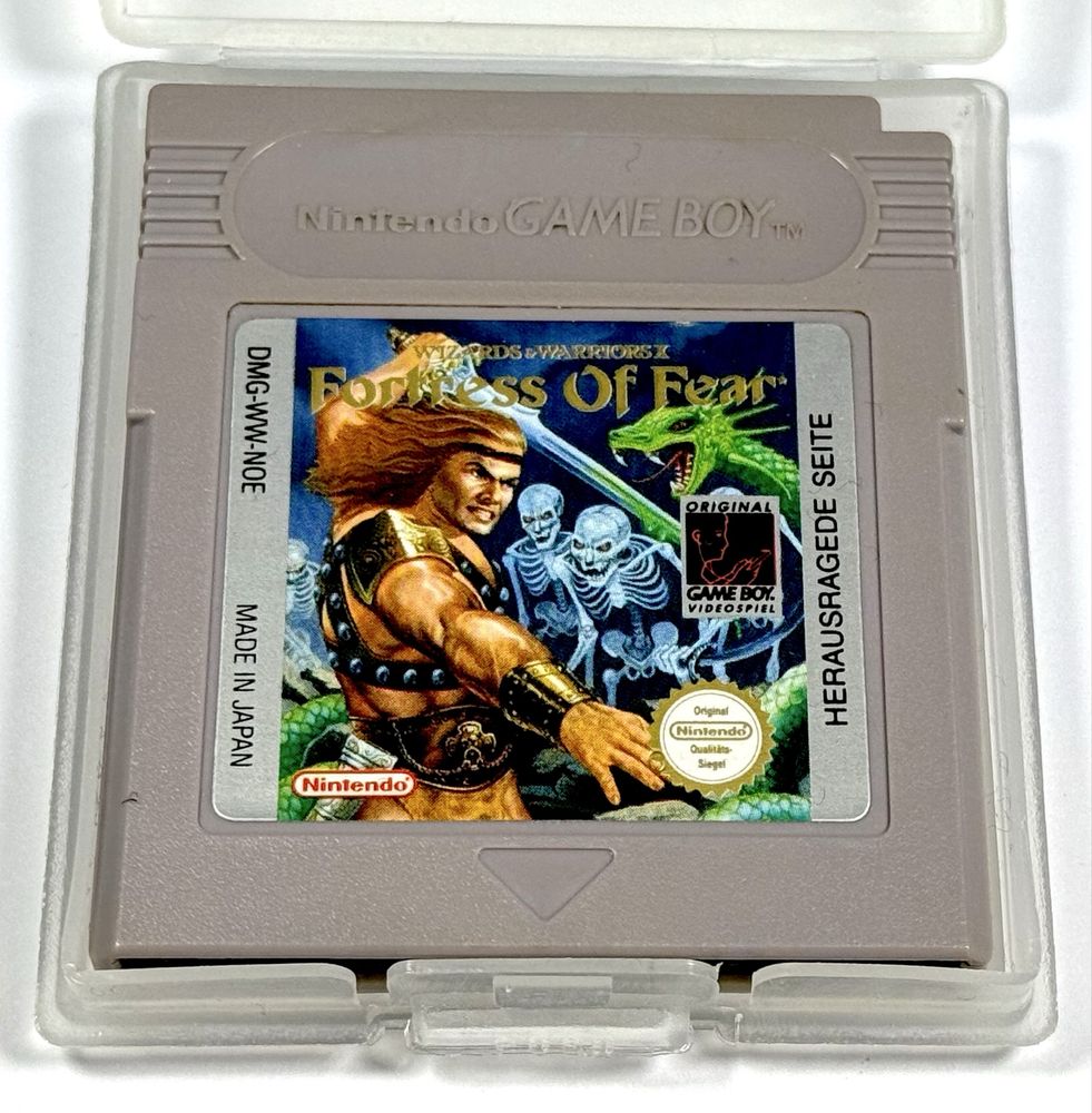 Fortress Of Fear Nintendo Game Boy Classic