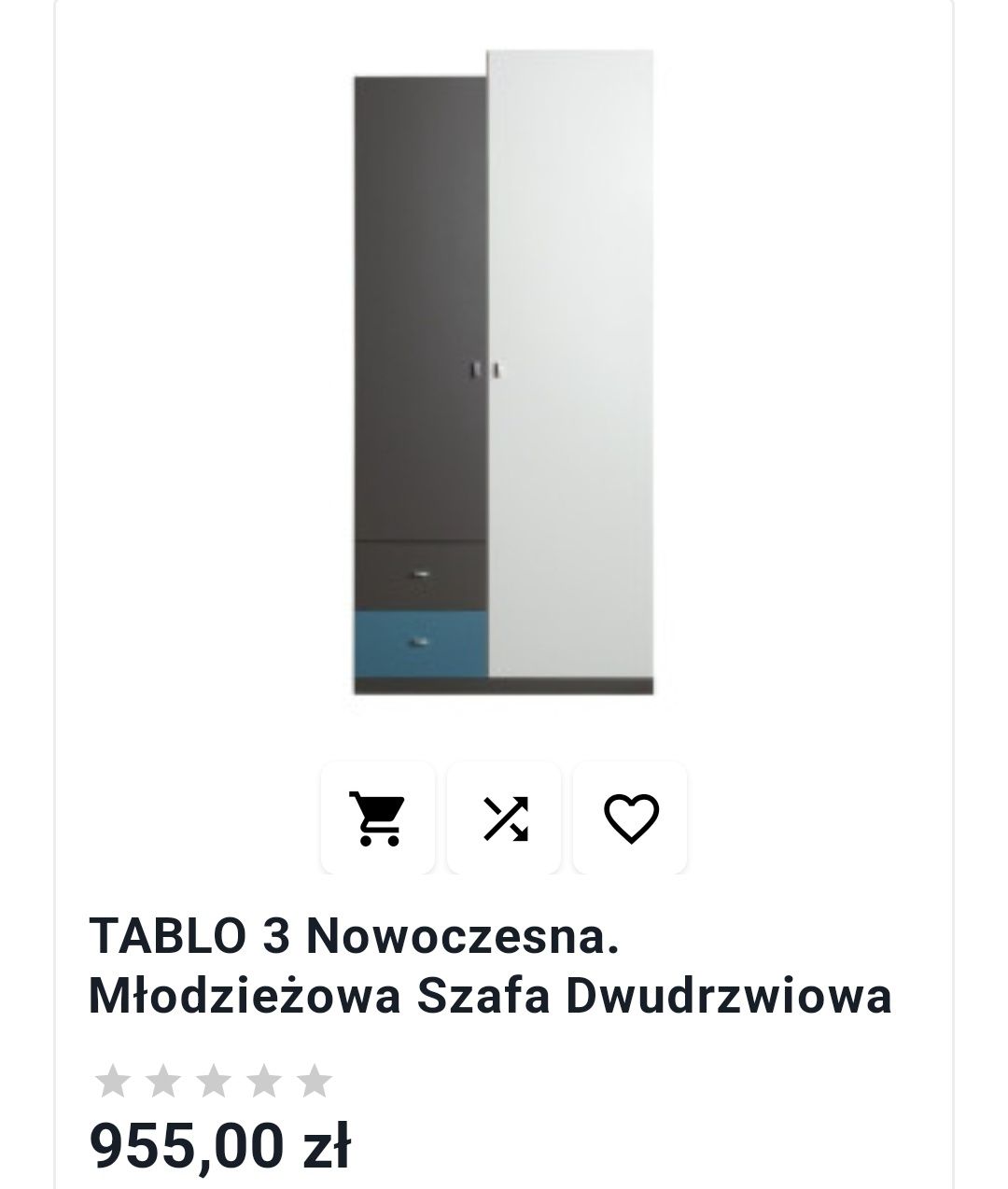 Zestaw mebli młodzieżowych TABLO