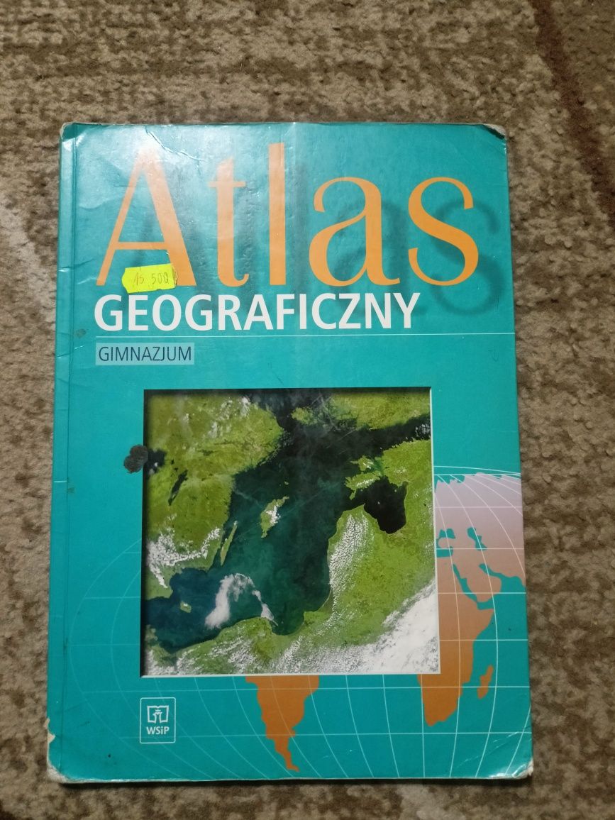Atlas geograficzny - gimnazjum