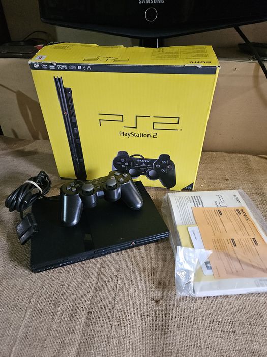 Ps2 com caixa em bom estado