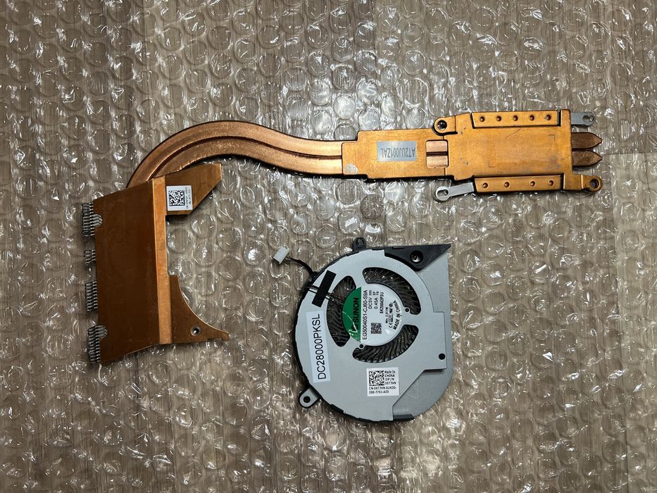 Система охолодження Dell Latitude 5510. Dell Precision 3550.