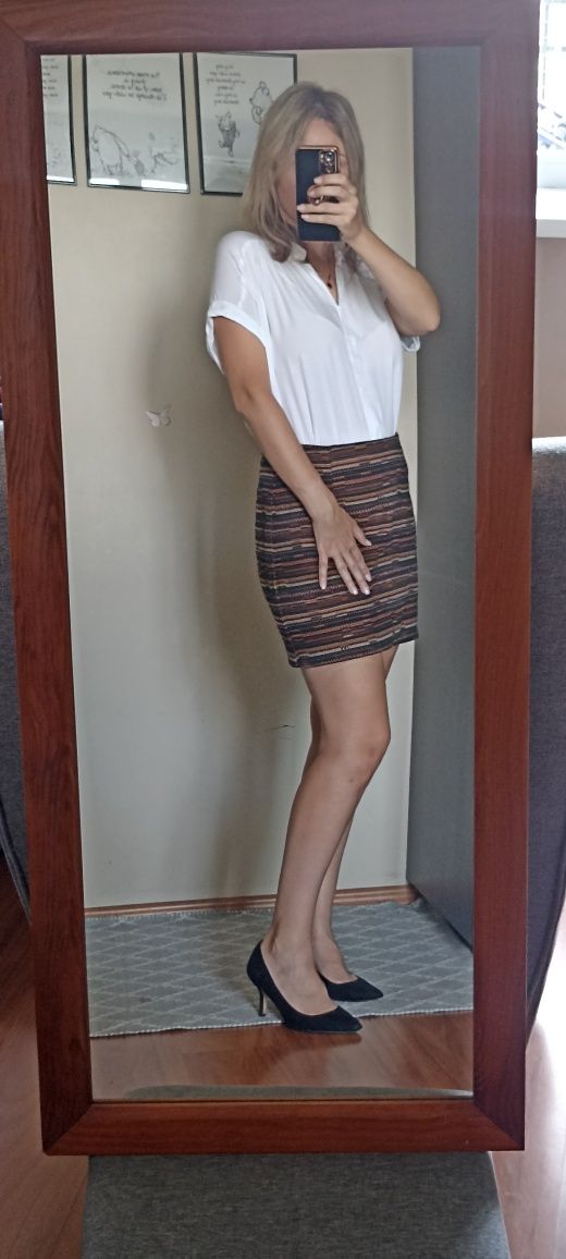 Spódnica jesień neew look M mini